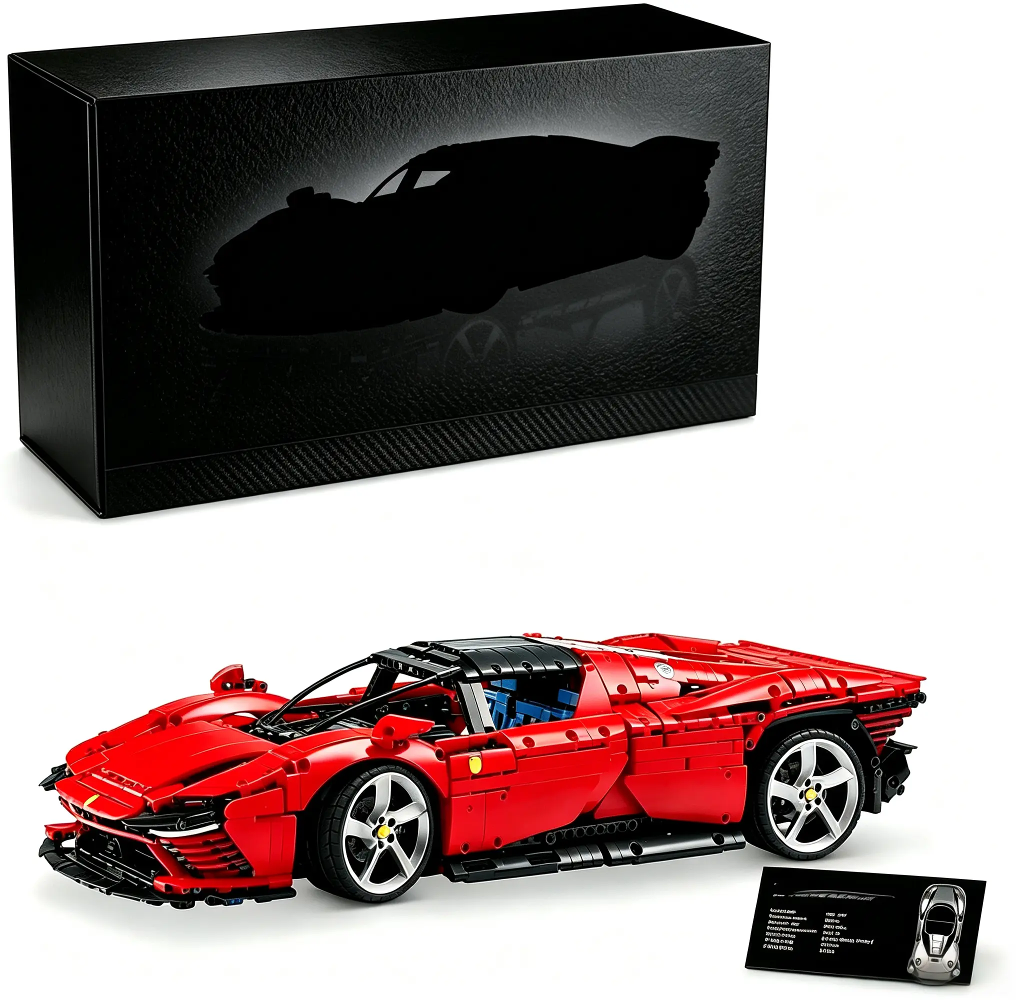 1:8 Scale, 3778 Pieces Building Set, Gift for Adult Racing Fans, Race Car Collectible Model, Model Car Kit for Men & Women, Ages 18+ Years - Display in Room as Decor