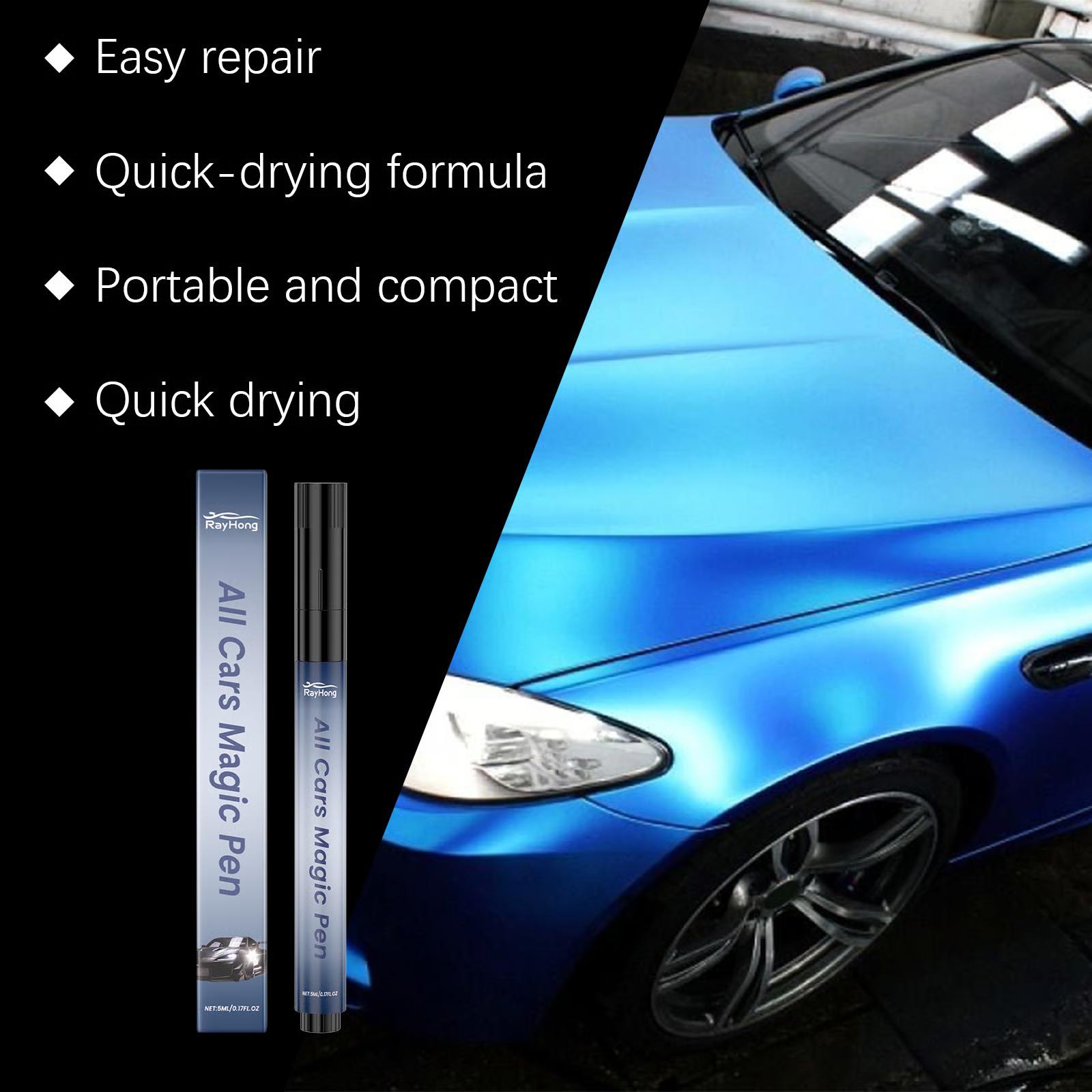 Magic Car Scratch Removal Pen – Fast Paint Scratch Repair Tool for Cars, Restore Gloss Instantly, Perfect for Fall Vehicle Care