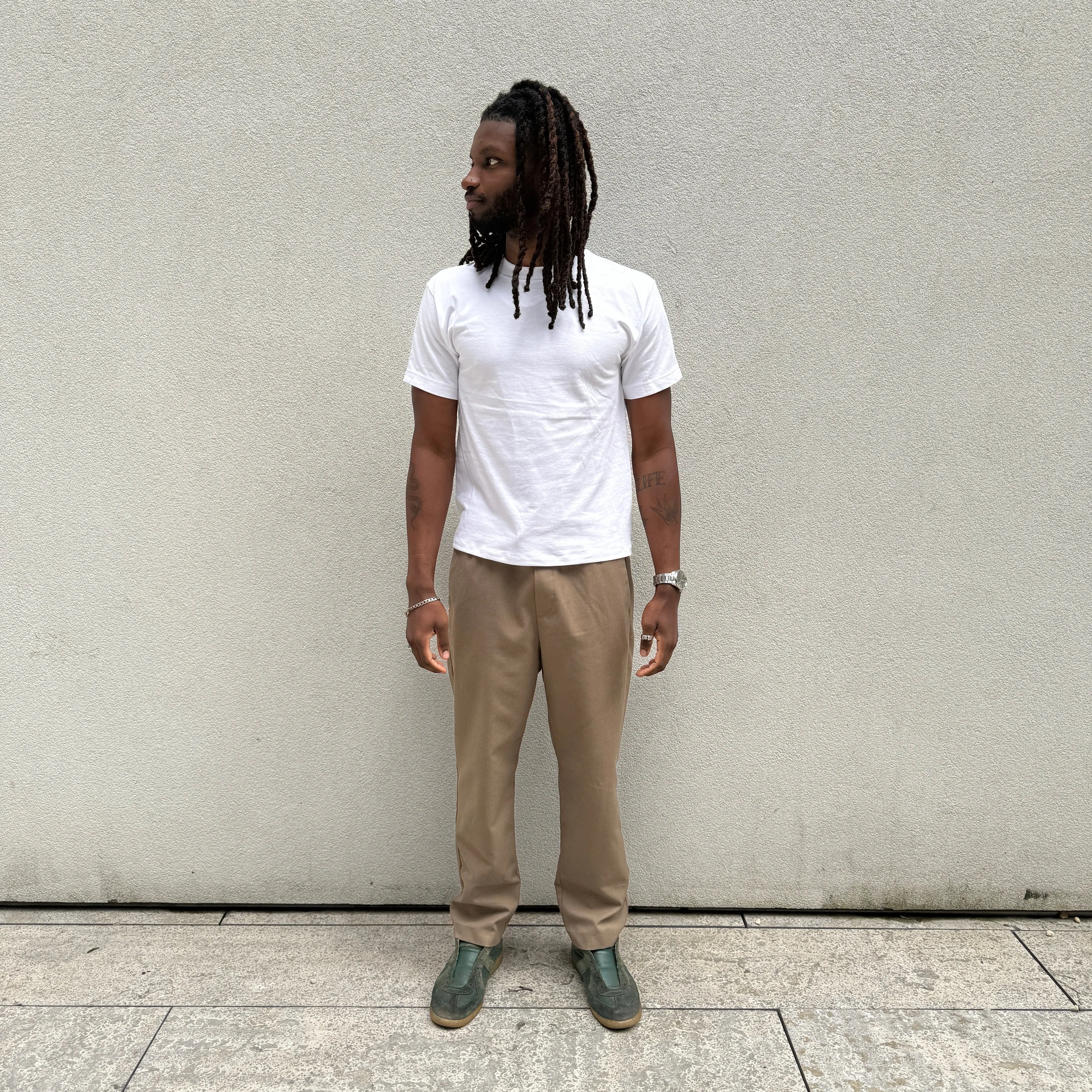 Cropped T-Shirt - White