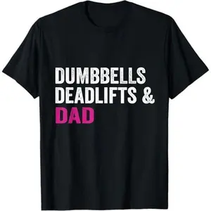 Men's Classic Casual Short-Sleeve Cotton Fabric T-Shirt - Ideal for Dumbbells, Deadlifts, Dad Gym Workouts