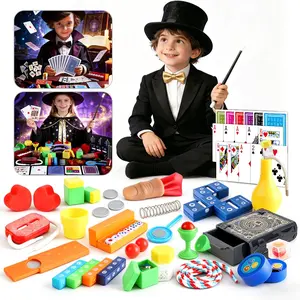 Creative Magic Performance Props Gift Box, Multiple Play Props + Teaching, Enhance Kids' Hands-On and Thinking Skills, Educational Toy Set, Unisex