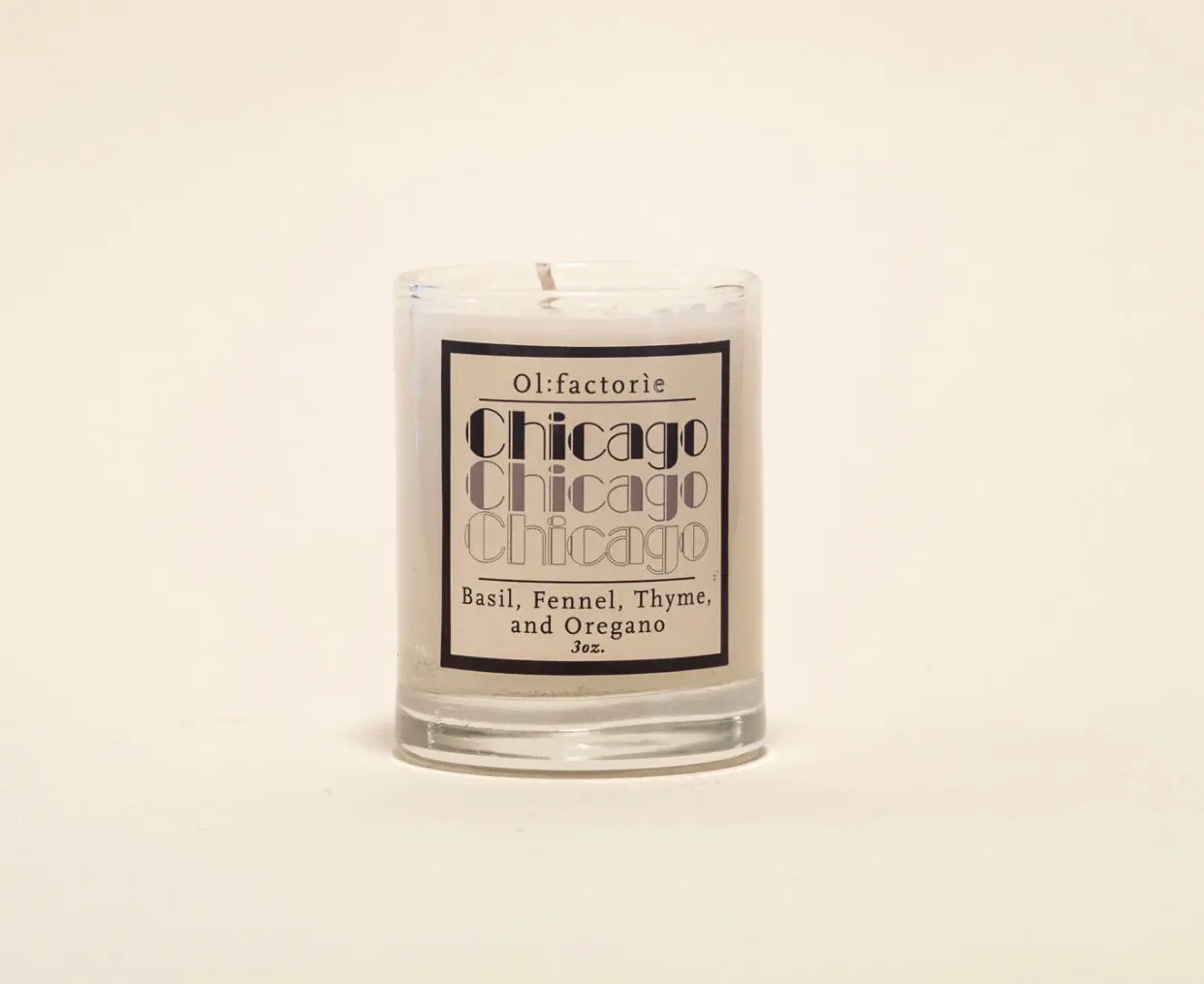 Chicago Candle