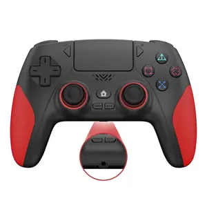 Controller for PS-5/PC, Gaming Controller for PC with Hall Effect, Programmable/Remap/Turbo, 3.5Mm Audio Jack, Dual Vibration, 6-Axis Motion Control Gamepad with Speaker(Black)