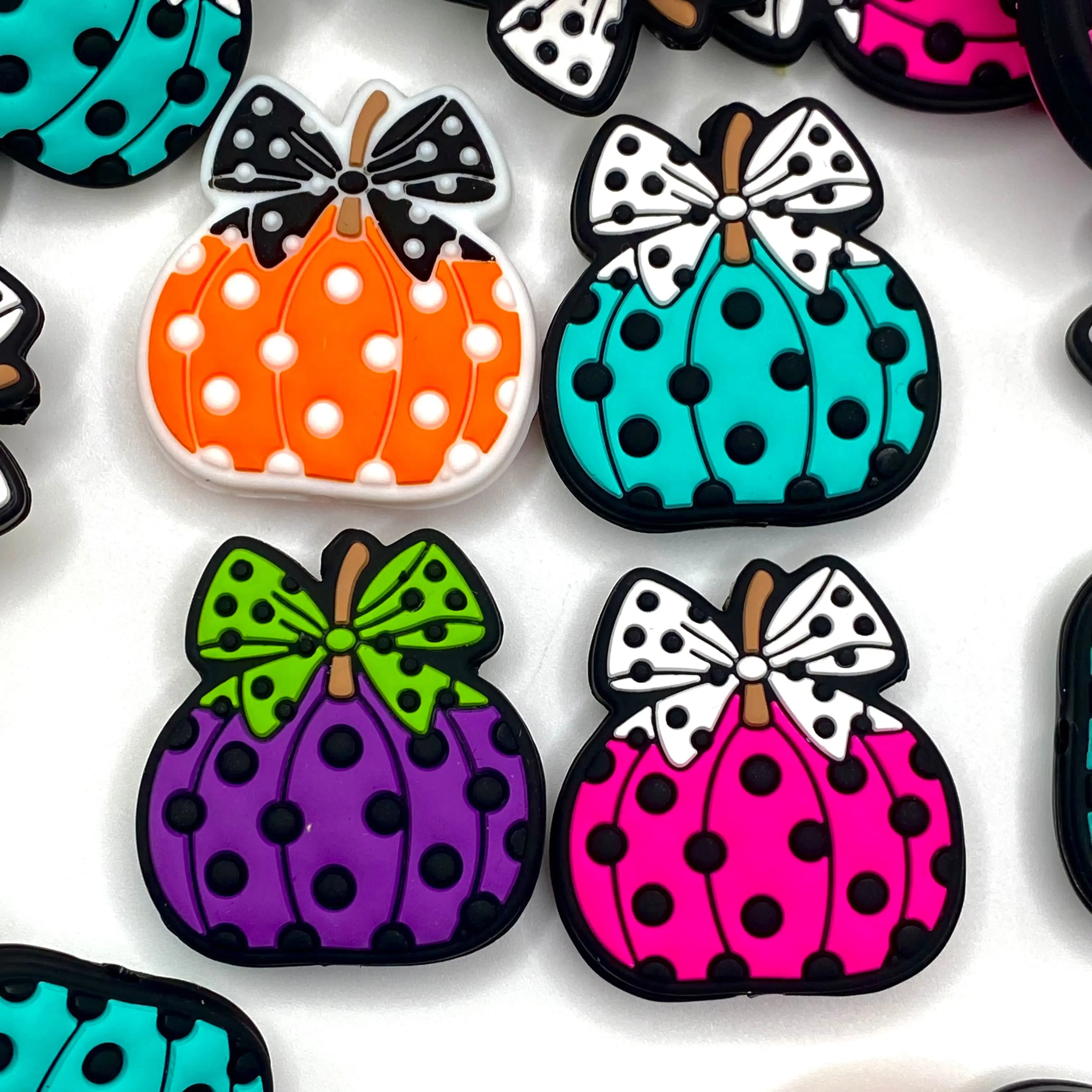 1pc Let's Carve Out Some Fun Silicone Focal Beads