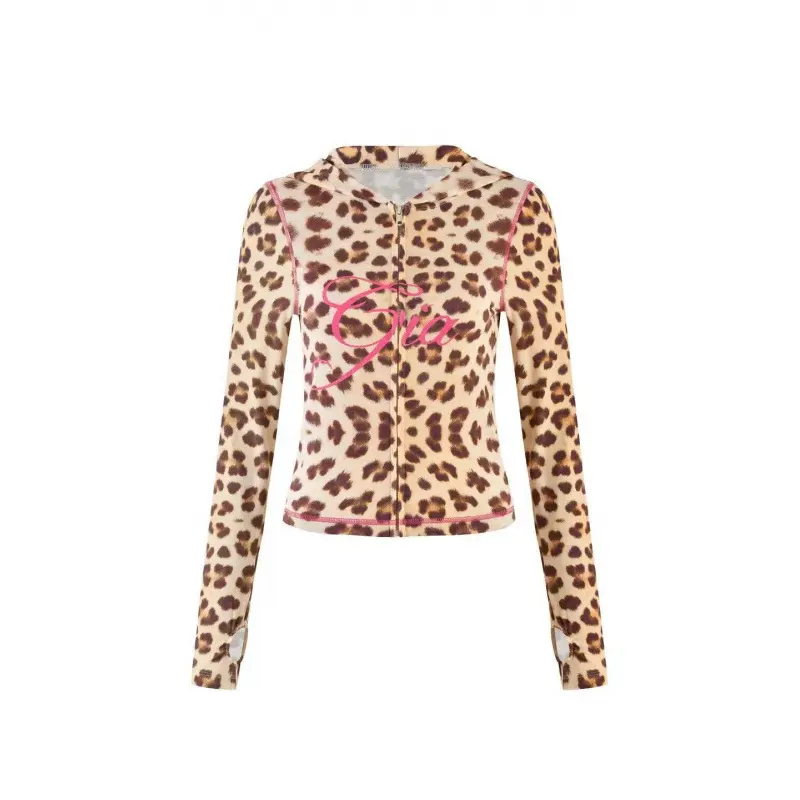 Leopard print jacket