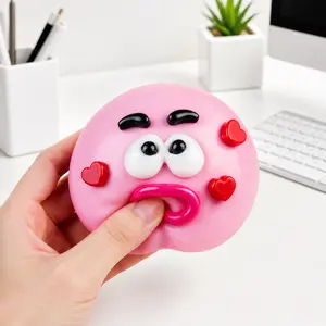 2026 Model Dog Face Swapping Squeezer Toy - Soft, Malleable, Easy-to-Operate Novelty Slime & Squishy Toy with Rich Expressions for Anxiety Relief, Tactile Stimulation