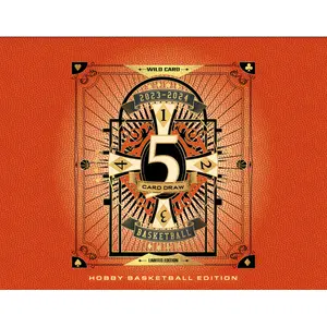 2023 Wild Card 5 Card Draw Stacked Deck Basketball Hobby Box (5 Autos) Five Card Stud NBA & NIL Signatures