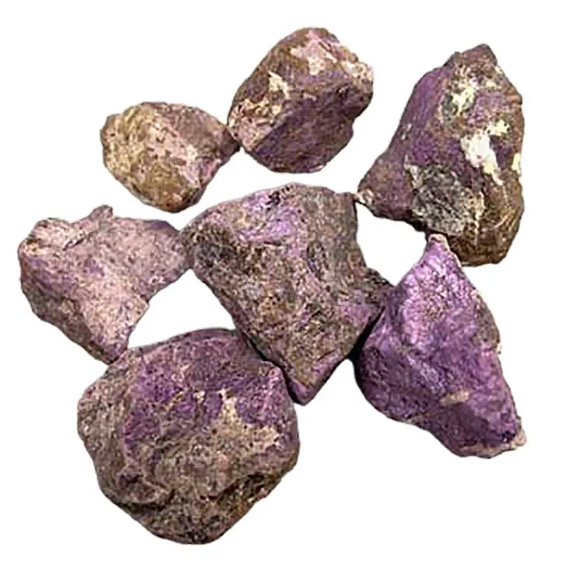 Purpurite Untumbled Stones — 1 lb Bulk Crystal for Stress Relief &amp; Clarity