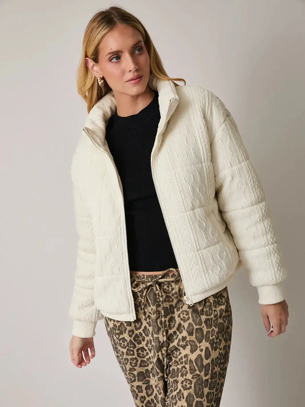 Snowfall Cable Jacket Snowfall Cable Jacket