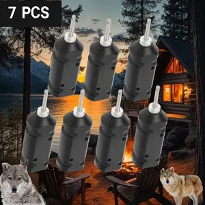 7pcs Perimeter trip alarm, camp trip wire alarm device for camping property safety trip alarm