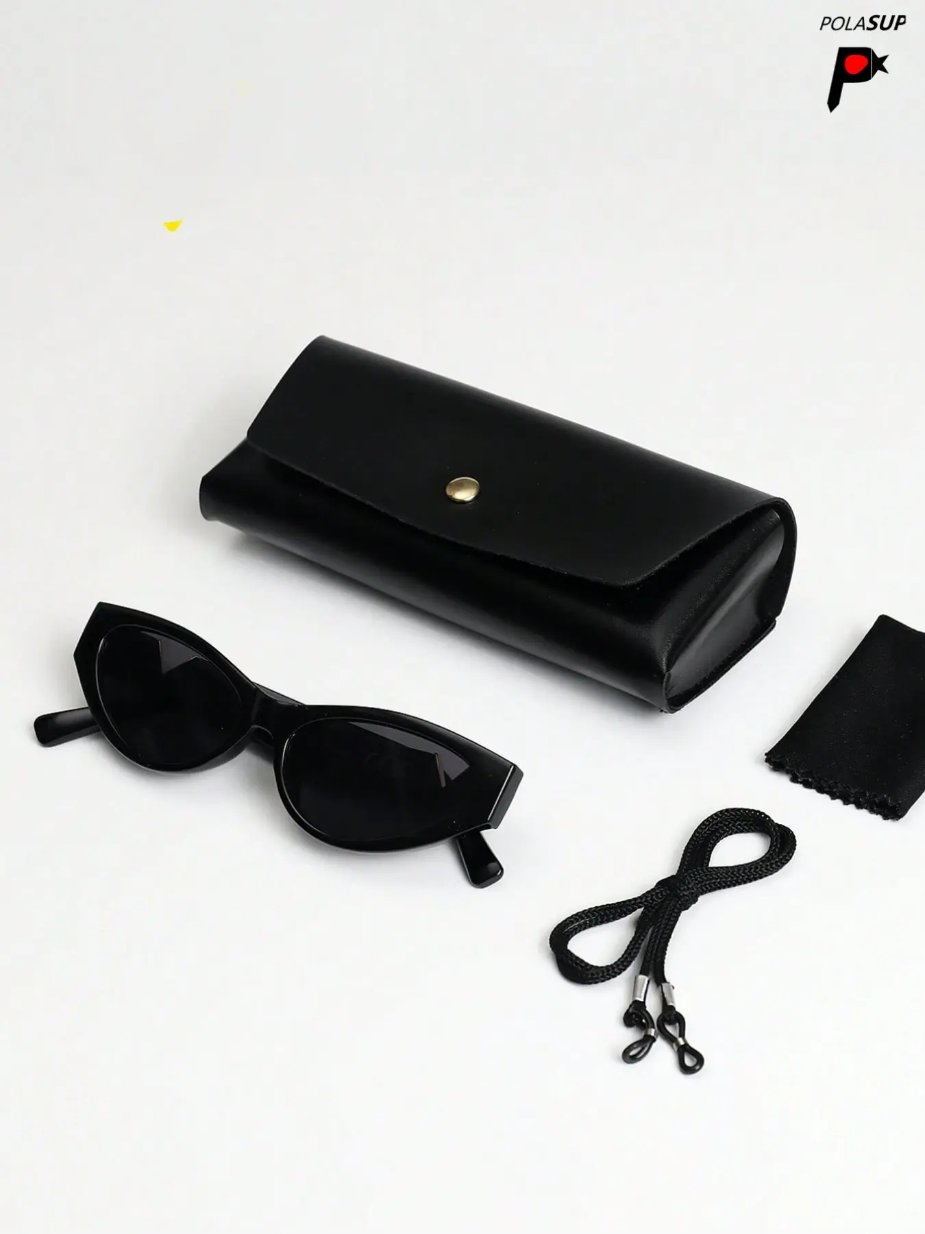 Classic Fashion Mirror Glasses Set, Includes Case Cloth Cord, Ideal for Driving Fishing Camping Cycling Hiking Running, Unisex Sunglasses