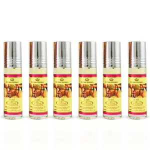Fruit Perfume Oil CPO 6ML (0.2 OZ) By Al Rehab | A Burst Of Tropical Fruits With A Creamy, Sweet Twist. (BOX OF 6)