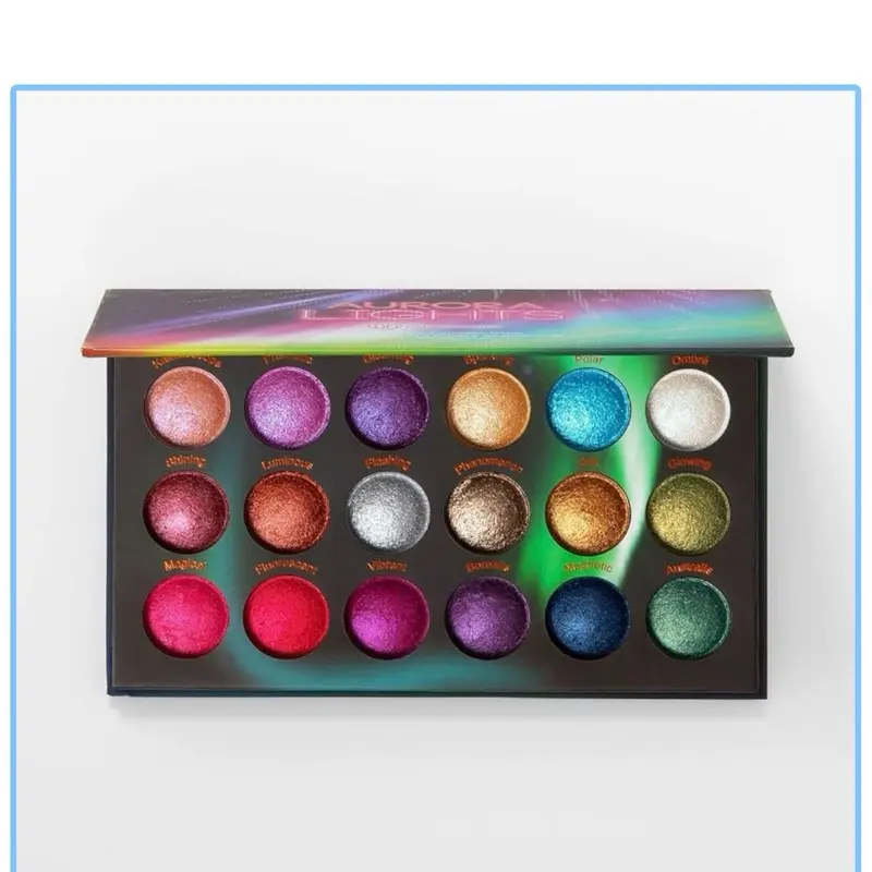BH Cosmetics Baked Eyeshadow Palette, Aurora Lights BH Cosmetics Baked Eyeshadow Palette, Aurora Lights