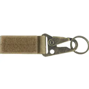 Tactical Key Ring Chain Gear Clip Utility Hanger Keychain,2 Pack