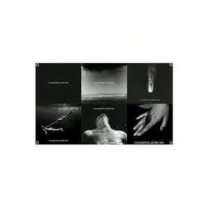 Cigarette After Flag Music Tapestry Banner For Bar Beer House College Dorm Room Man Cave Tailgates And Parties,Christmas Decor