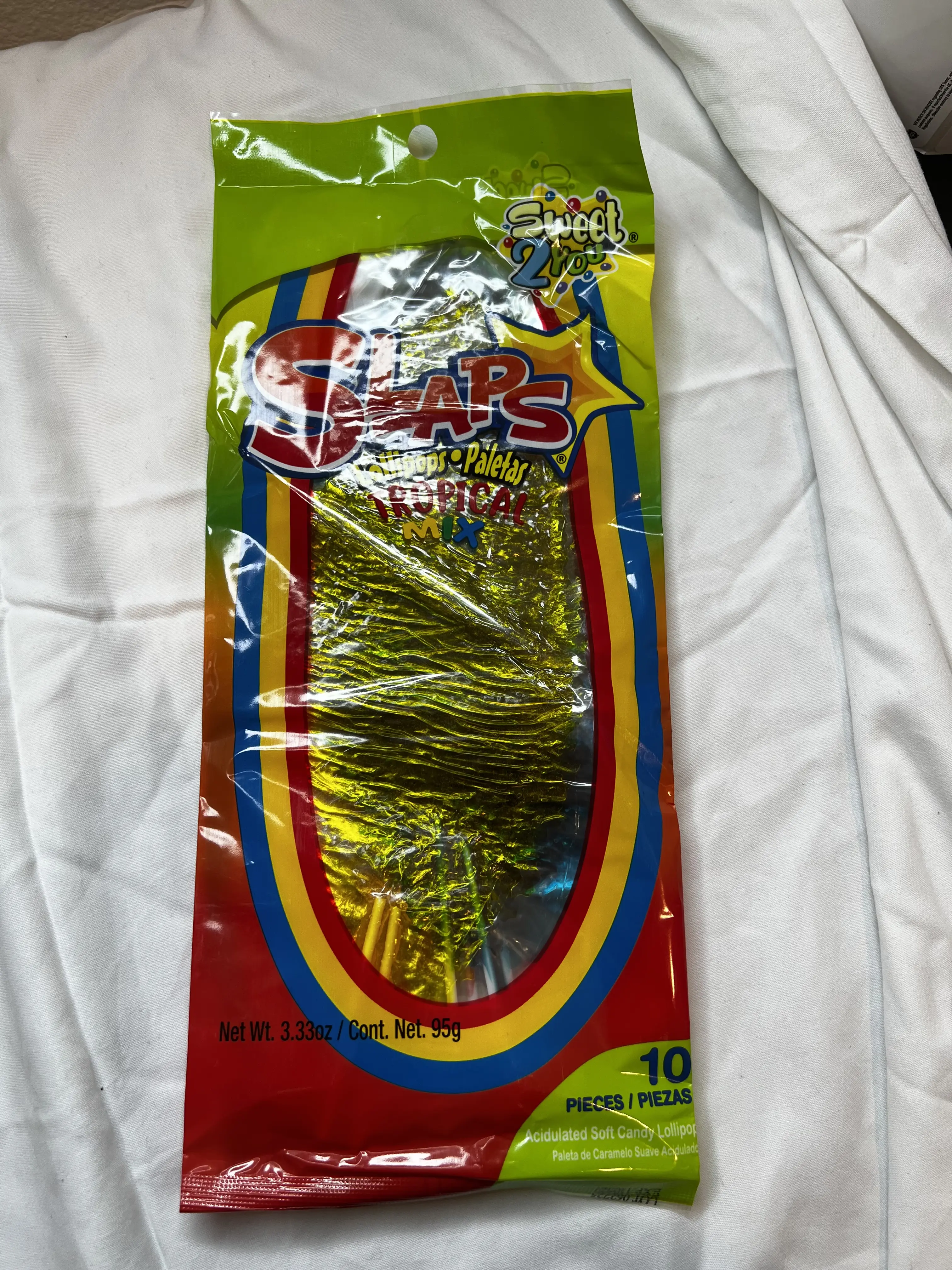slaps lollipops tropical mix slaps lollipops tropical mix