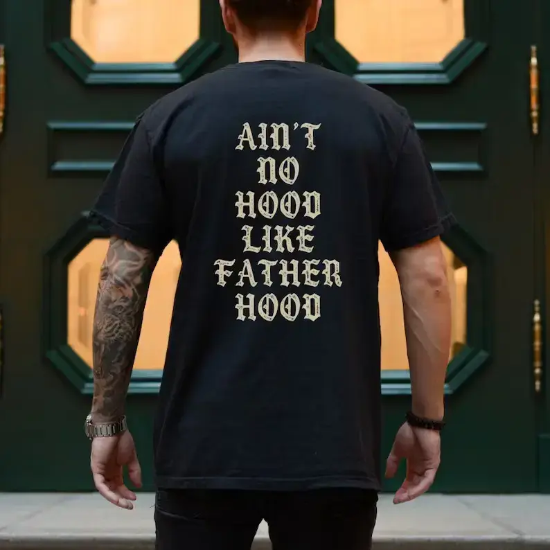 Funny Dad Life Shirt, Fatherhood, First Father's Day Present, Dad of Girls, Cool Dad Of Boys Gift For Husband, Daddy T-shirt, Skeleton Hand Graphic tees