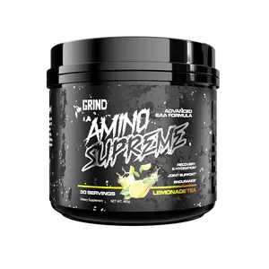 Alpha Supps GRIND Amino Powder Dietary Supplement - Fast-Absorb EAA Formula for Fitness Muscle Recovery, Hydration, Joint Support - 30 Servings, Healthcare Energy Boost
