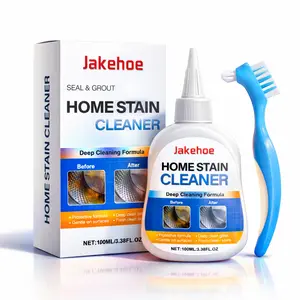 （Buy one, get one free）Jakehoe Mold Stain Remover Gel Cleaner Heavy Duty Stain Cleaner for Front Loader Washing Machine Seal, Bathroom Grout, Shower, Caulk - Front Load Washer Cleaning Solution - 7 Fl Oz