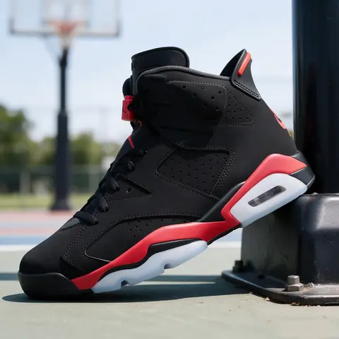 Jordan 6 Retro Infrared Salesman Men's CT8529-001 & GS IQ1275-001 New Sneakers