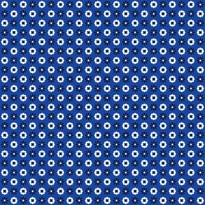 Blue Bandana Pattern 7 Quilting Cotton Fabric