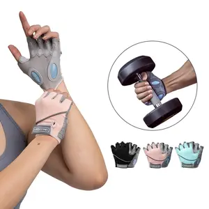 Workout Gloves for Women and Men, Lightweight Breathable Fingerless Design, Ideal for Gym, Fitness, Training, and Cycling