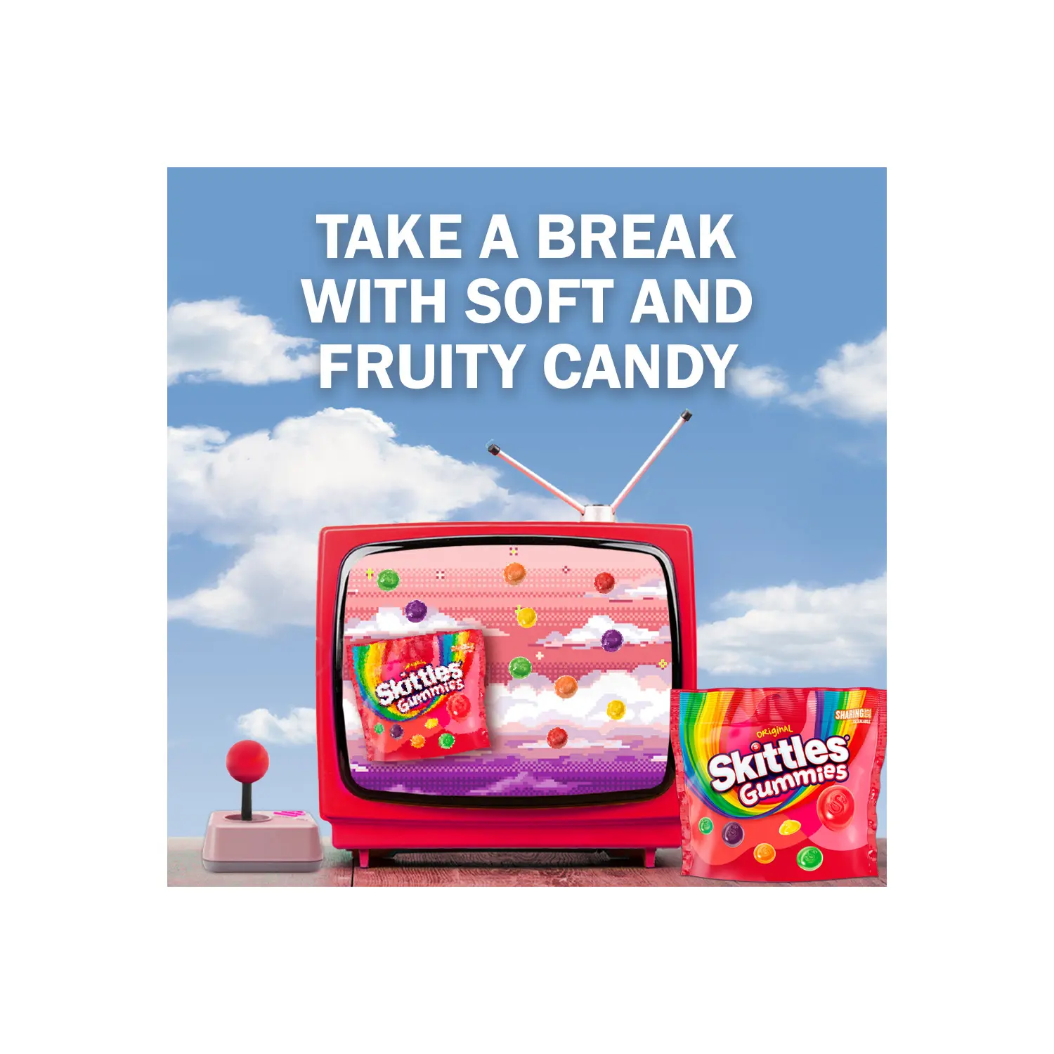 (3 pack) SKITTLES Gummies Original Gummy Candy, Sharing Size, 12 oz 4.6 out of 5 stars