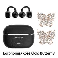 Black+Rose Gold Butterfly