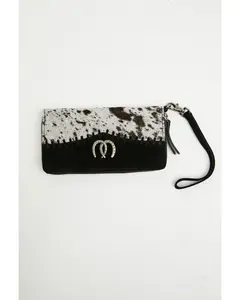 Lyndale Double Horseshoe Hair-On Wallet