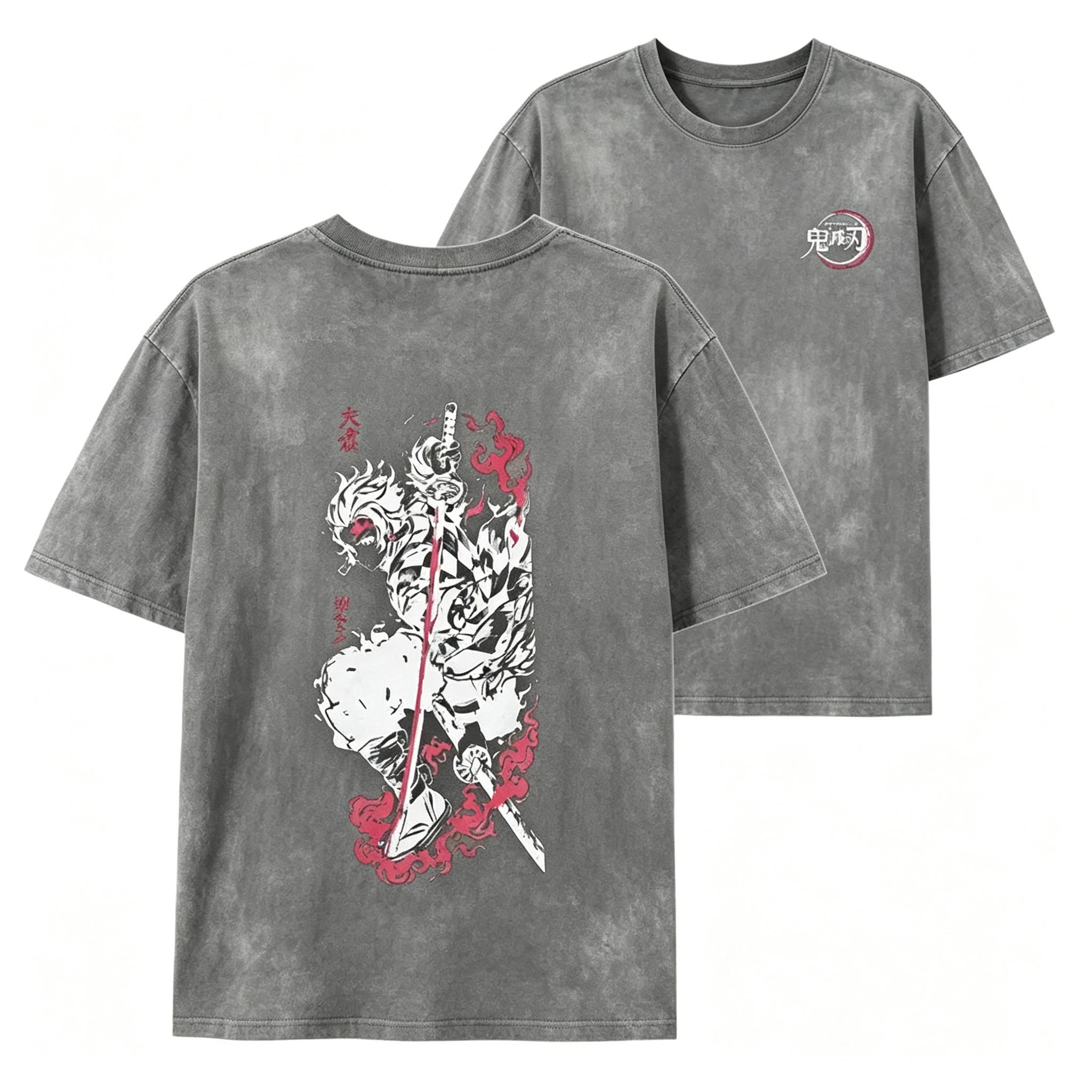 Tanjiro Kamado Water Breathing shirt, Demon Slayer t-shirt, Anime sweatshirt hoodie, Inosuke, Rengoku, Anime lover t-shirt Menswear graphic tees