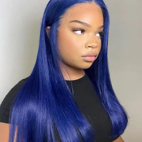 28 Inch Long Straight Wigs for Women, Silky Straight Wigs, Silky Top Wig, Gorgeous Fluffy Wigs without Bangs, Hairstyle Wigs, Synthetic Soft Hair Lace Front Wigs, Lace Frontal Wigs for Party, Daily Use