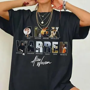 [Sale Up To 30%] Alex Warren Tour 2026 Graphic Tee, Alex Warren Music Youth Shirt, Alex Warren Pop Singer Album Unisex T-Shirt