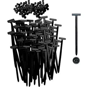 50pcs Nylon Universal CableTieBuckle, Cable Tie with Buckle,Multipurpose Plastic Cable TiesBuckles Tool for Car DailyRepair(25PC),deals for you days