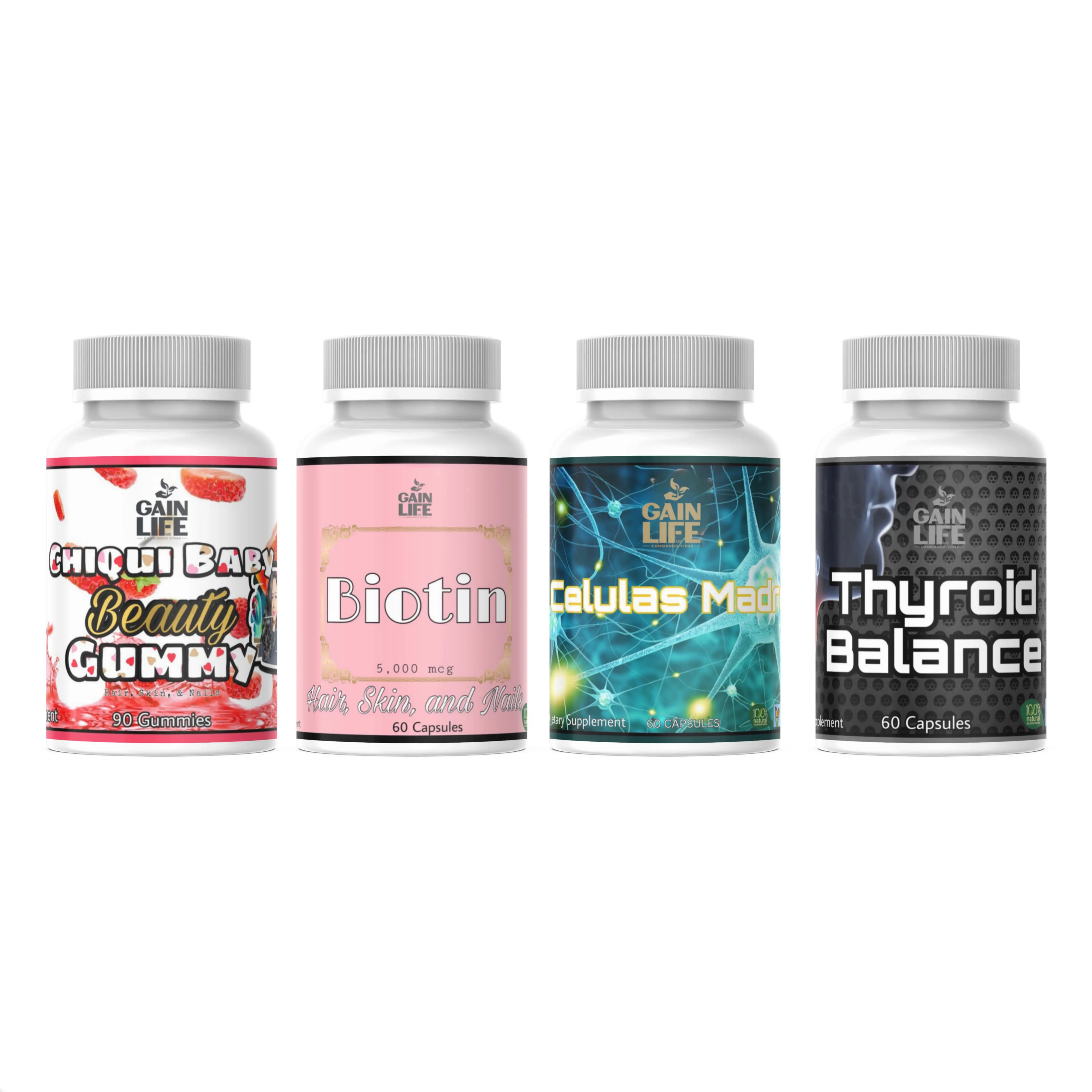 Gain Life Complete Thyroid Support Vitamin Dietary Supplement