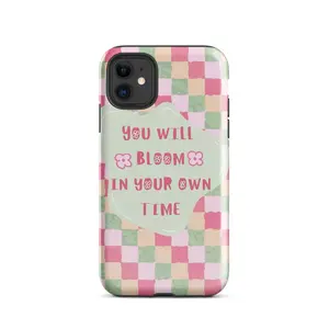 You will Bloom in your own time double Layer case