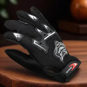 Motorcycle Gloves, Breathable Non-slip Motorcycle Gloves, Touch Screen Gloves, Outdoor Cycling Gloves, Motor Parts Accessories, Motorbike