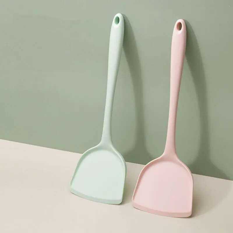 1pc Heat Resistant Silicone Wok Spatula for Non-Stick Cooking, Perfect for Frying, Flipping, and Turning Benefits: Cooking Utensils