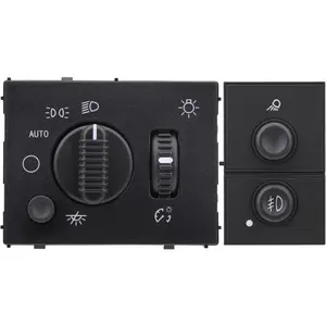19381535 15143597 Headlight Switch & Fog Light Switch for Chevy Silverado Suburban Tahoe GMC Sierra Yukon Cadillac Escalade 2003-2007, Cargo and Fog Lamp Switch Replacement