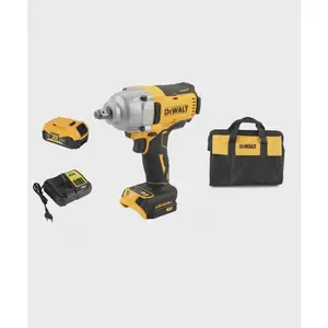 Heavy Duty DEWALT DCF900 Brushless Impact Wrench 20V Cordless 1/2" Square Drive 850Nm 6.0Ah Li-ion Multi-Speed Wrench for Tire Removal Mechanical Maintenance