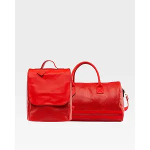 Signature Weekender Travel Set in Red