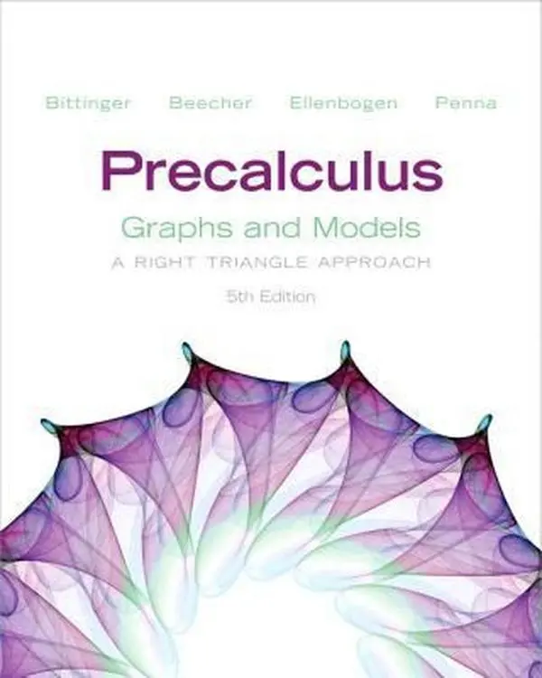 USED Book - Precalculus: Graphs and Models (5th Edition) by Marvin L. Bittinger (Hardcover) - english