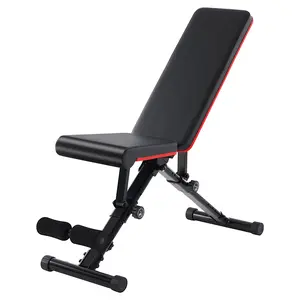 Weight Bench Adjustable Workout Bench for Home Gym, Foldable Bench Press for Full Body Exercise and Strength Training kneeling posture  chair