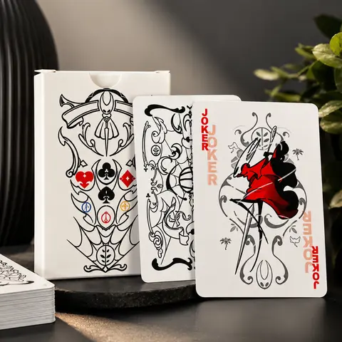 Hollow Knight Silksong Playing Cards 54 Card Deck | Collectible Poker Card Game Gift for Gamers and Fans