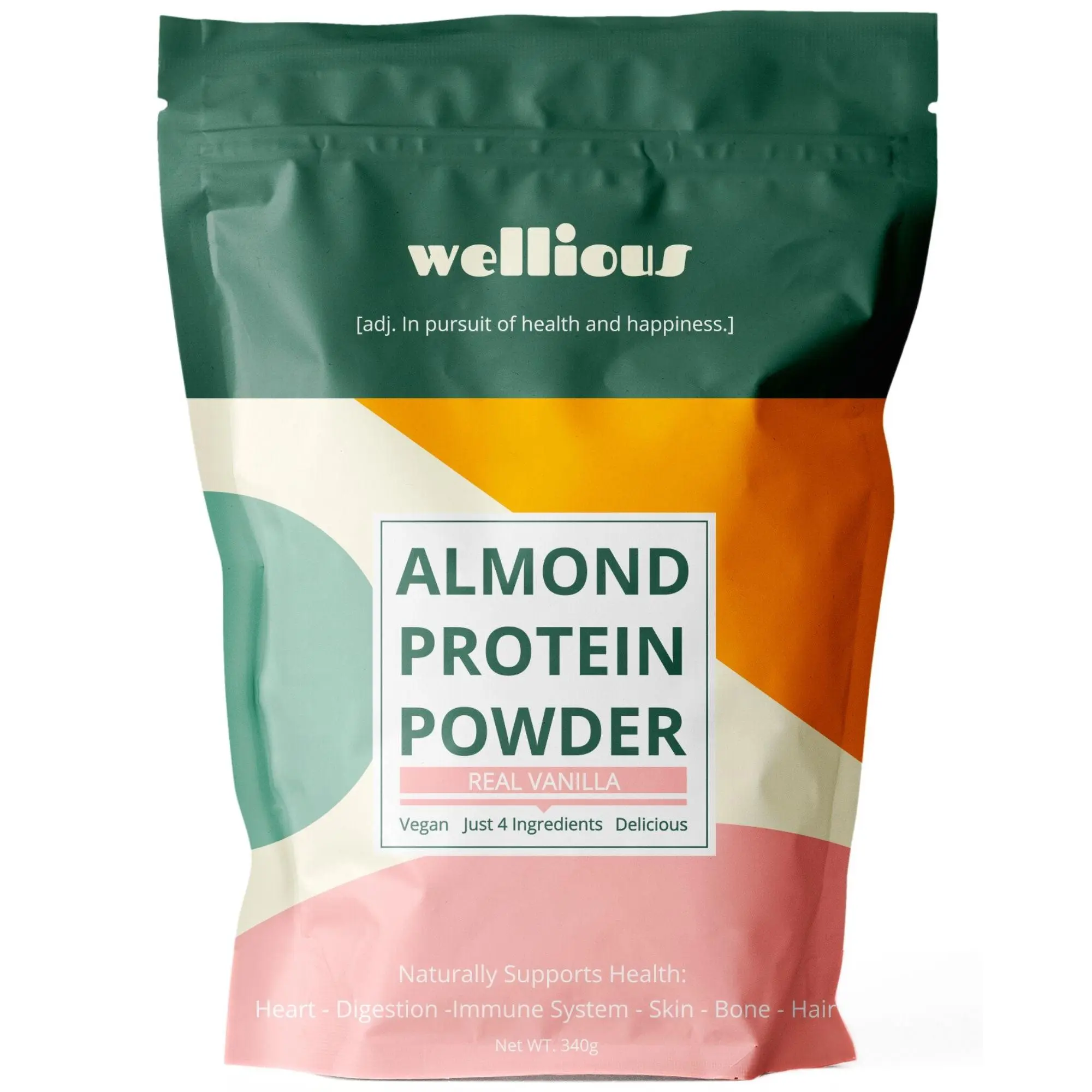 Wellious Protein Powder - Real Vanilla Wellious Protein Powder - Real Vanilla