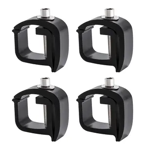 AA-Rack P-AC(4)-01 Set of 4 Aluminum C-clamps For Non-Drilling Truck Rack & Camper Shell Installation