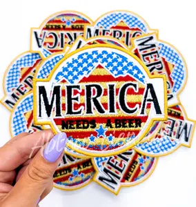 Merica Embroidery Patch Merica Embroidery Patch
