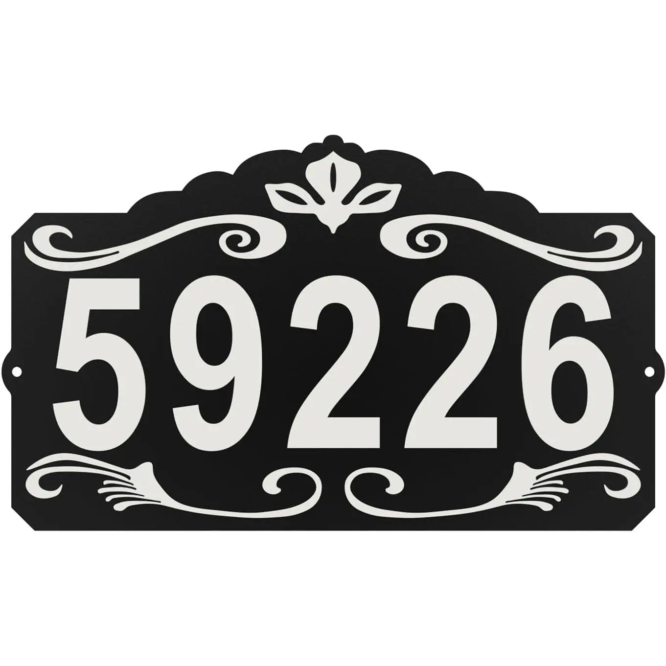 Address Sign, Number, Waterproof and Rustproof 8 x 13.4 Inch Address Plaque for Yard Home Office Street
