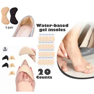3-in-1 All In One Shoe Insoles Set for Women High Heels, Ideal for Office Standing & Weekend Shopping, Relieve Forefoot Pain & Heel Chafing mothers day gift ideas