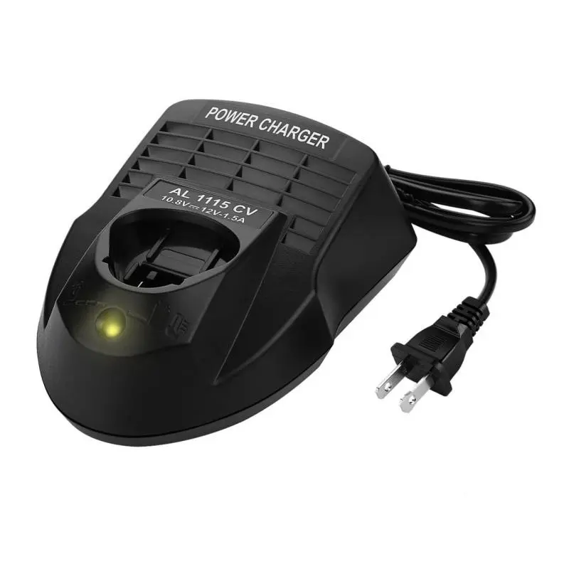 Replacement 25W Li-ion Battery Charger BC330 AL1115CV, for 10.8V-12V BAT411 BAT412A Power Tool Batteries, Electric Drill Screwdriver Charger