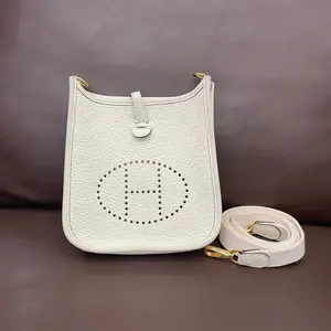 Pre-owned HERMÈS Leather Crossbody Bags Hermes Evelyn Stamp U(2021) 20096214
